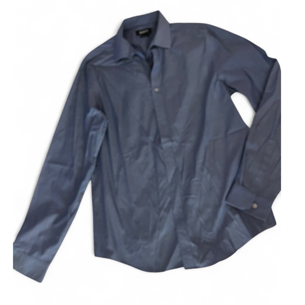 DKNY Classic Blue Button-Up